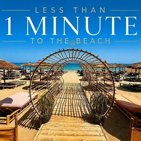Lolabeachfront - Indoor Heated Pool & - Premium Gym - Private Garden - 5 Min Train To Airport